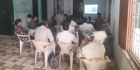 Training for Forest Department Staff on CFR claim-making process and joint verification