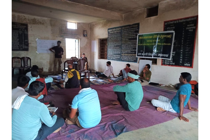 Training for core body members of Roriya Maha Gramsabha and staff of Jai Bharti Shiksha Kendra(JBSK)- Kundam(MP) (1)